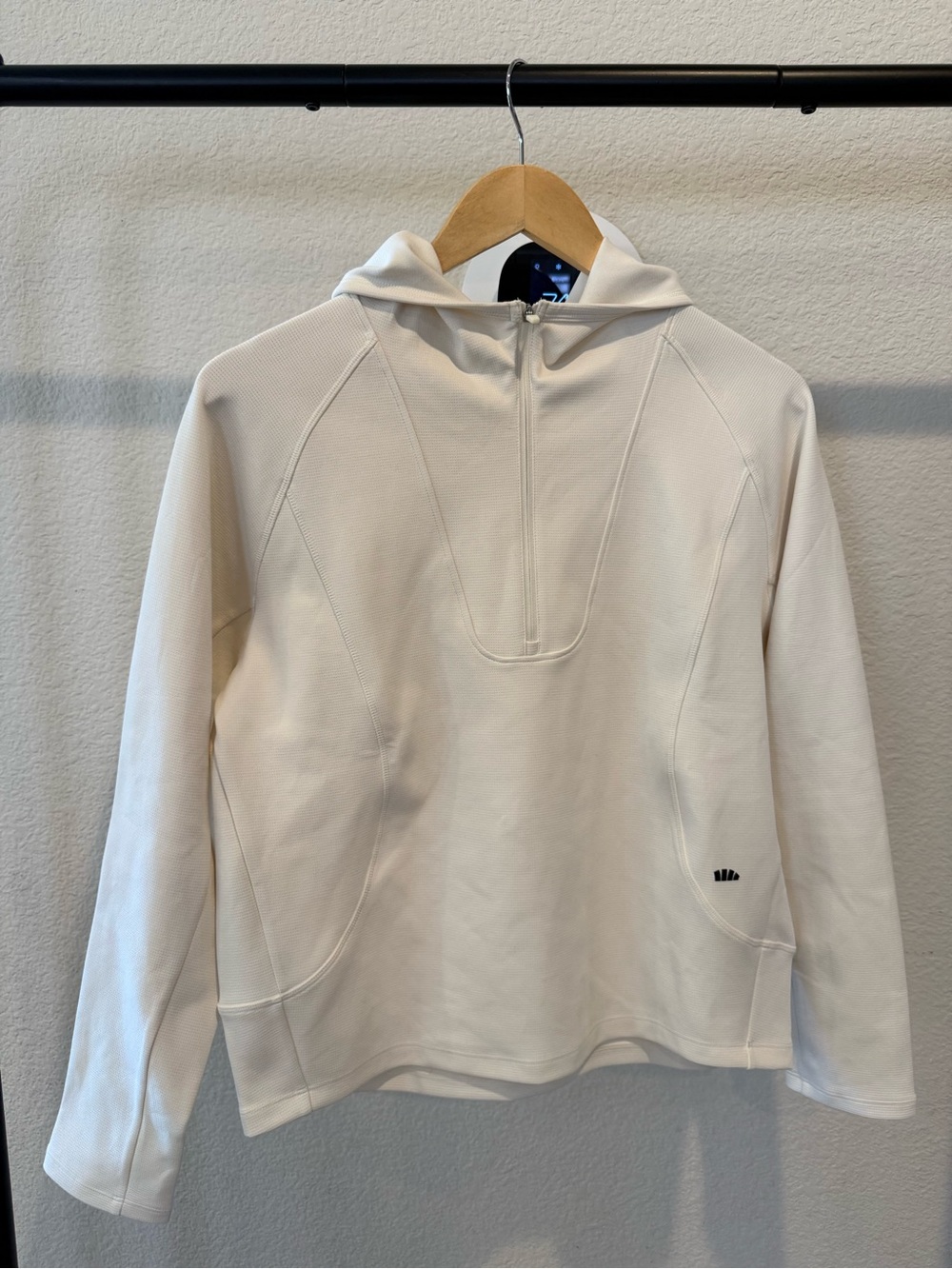 Women’s Cream Hooded Sweatshirt - Lightweight Everyday Pullover